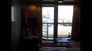 Video Tour Holland America Cruises ms Eurodam  Deluxe Verandah Cabin 5138 [upl. by Biron]