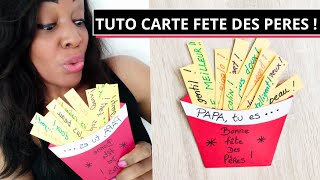 TUTO  Carte pour la Fete des Peres [upl. by Lyndy]