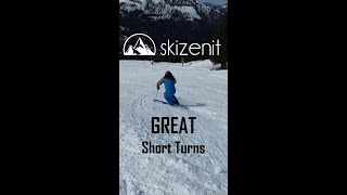 Good and great skiing short turns [upl. by Selle960]