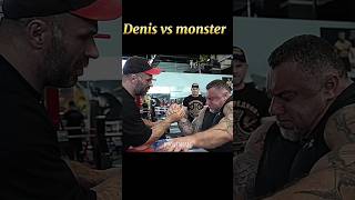 Denis cyplenkov vs Russia monster denis 💯☠️🥶armwrestler unfrezzmyaccount plzvairal shortsfeed [upl. by Primaveria]