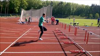 Hurdles slow motion [upl. by Ramirol918]