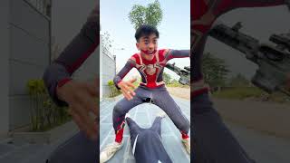 Hulk vs Joker  baby Hulk fights Joker to rescue female SpiderGirl gta5 funny spiderman [upl. by Aiket]