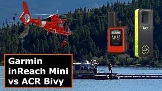 Garmin inReach Mini vs ACR Bivy Stick [upl. by Ris766]