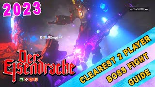 2023 2 Player Boss Fight Der Eisendrache Clearest Guide [upl. by Av]