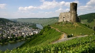 BernkastelKues in Mosel in Germany  travel video about German Moselle Valley [upl. by Andris]