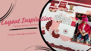 Scrapbook Layout Inspiration Creative Color Solutions [upl. by Laamaj454]