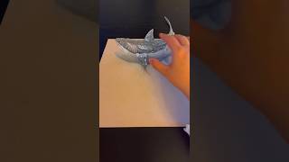 3D Megalodon megalodon shark drawings markers colorpencil foryou shorts [upl. by Maximo]