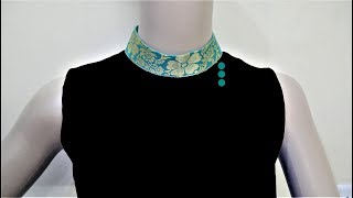 Latest Collar Neck Design Easy Way Cutting And Stitching [upl. by Arob566]