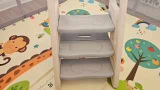 ReviewOnasti Foldable Step Stool for Bathroom Sink [upl. by Faubion]