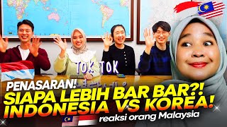 🇮🇩 PENASARAN😱🤔 WARGA INDONESIA VS WARGA KOREA  🔥🔥 SIAPA YANG LEBIH JULID  🇲🇾 REACTION [upl. by Melodee]