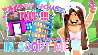 PREPPY HOUSE TOURS  in adopt me [upl. by Dina]