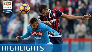 Crotone  Napoli  12  Highlights  Giornata 9  Serie A TIM 201617 [upl. by Nytram38]