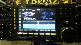 Icom IC7850 vs Yaesu FTDX5000MP [upl. by Coray]