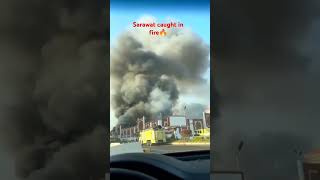 BREAKING NEWS SARAWAT INTERNATIONAL MARKET In Jeddah caught in fire🔥🔥jeddah ksa sarawat ofw [upl. by Harrell]