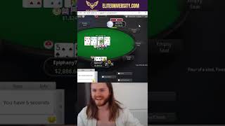 Quads Vs Top Full House on the Flop for 2500 🥶🥶🥶 [upl. by Yerkovich730]