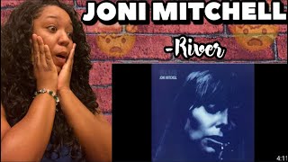 JONI MITCHELL  RIVER REACTION [upl. by Ainitsirk]