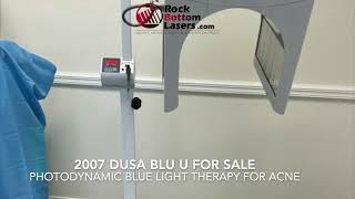 2007 Dusa Blu U For Sale  Photodynamic Blue Light Therapy for Acne amp Sun [upl. by Fredkin470]