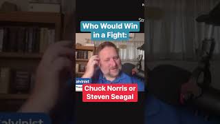 Who Would Win in a Fight Chuck Norris or Steven Seagal [upl. by Anul]