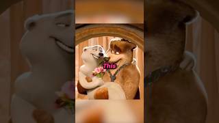 A brown bear falls in love with a polar bear but the brown bear hibernates animation viral [upl. by Neeham]