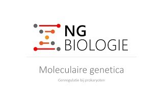 Moleculaire genetica  genregulatie bij prokaryoten  VWO [upl. by Guildroy]