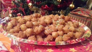 STRUFFOLI MORBIDI La ricetta della nonna [upl. by Airamasor273]