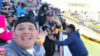 Monster Jam World Finals 19 Pit Party Part 2 Freestyle and Encore Saturday 2018 Vlog [upl. by Nahgen371]