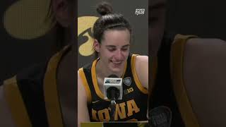 Caitlin Clark is emotional addressing media after loss to South Carolina [upl. by Adnerad]