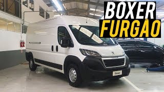 Avaliação  Nova Peugeot Boxer Furgão 20 2019  Curiosidade Automotiva® [upl. by Paton]