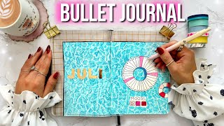 BULLET JOURNAL JULI 🧚🏼‍♀️Cali Kessy [upl. by Eesyak]