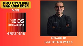 The Road to Glory Resurrecting Ineos Grenadiers in Pro Cycling Manager 24  louielewis [upl. by Ggerg]