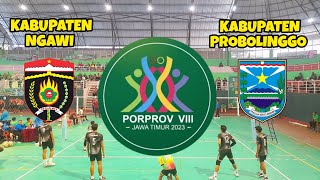 LIVE PORPROV JATIM 2023 KABUPATEN NGAWI VS KABUPATEN PROBOLINGGO [upl. by Airbmak]