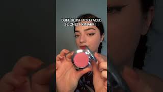 Dupe blush too faced  Maquillage primark [upl. by Alyl]