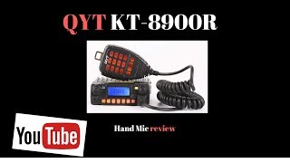 QYT 8900R mic review [upl. by Brawner]