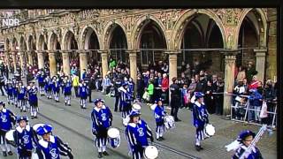 Live  FanfarenKorps NeheimHüsten  Freimarktumzug 2015 [upl. by Hilar]