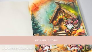 Collage maken met de boeken autumn gnomes amp mushrooms door Jolanda [upl. by Ynnor]