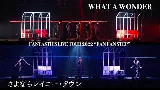 【Live Video】FANTASTICS  WHAT A WONDER さよならレイニー・タウン LIVE TOUR 2022 “FAN FAN STEP” [upl. by Nahgeem]