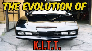 The Evolution of Knight Riders KITT  Dash Bumper Console Changes Throughout the Series [upl. by Warford]