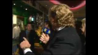 The Footy Show AFL 1997  Dermott Brereton vs drunk idiot [upl. by Eendyc]