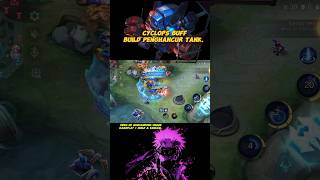 CYCLOPS BUILD PENGHANCUR TANK 2024 cylops mlbb mobilelegends mlbbcreatorcamp [upl. by Dannye]