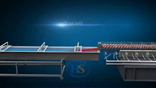 Twin screw extruder working principle  3D demonstration [upl. by Chlores]