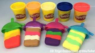 How to Make Play Doh Ice Pops with Molds Fun for Kids [upl. by Andromeda733]