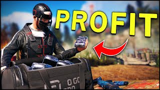 CONTROLLING the EXCAVATOR for HQM PROFIT  Rust Solo 5 [upl. by Iel]