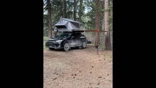 Roof Top Tent Field Testing subaru rooftoptent flyfishing roughcountry crosstrek trout [upl. by Cirederf460]