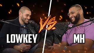 Lowkey vs Mohammed Hijab Freestyle Battle Rap Voice Only [upl. by Ekusuy]