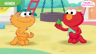 Math Adventures  Elmo and Joes Triangle Tango [upl. by Hermes]