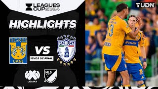 HIGHLIGHTS  Tigres vs Pachuca  Leagues Cup 2024  TUDN [upl. by Akimahc992]