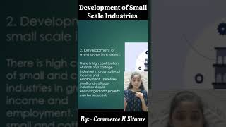 Development of Small Scale Industries  PPT  By CommercekSitaare YouTube trending [upl. by Nytsrik382]