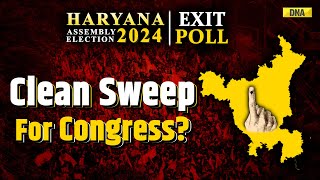 Exit Polls 2024 Setback For BJP As Pollsters Predict Clear Majority For Congress  Haryana [upl. by Mahsih]