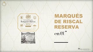 Videocata Marqués de Riscal Reserva [upl. by Kiyoshi981]