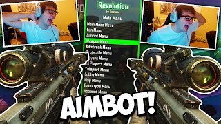 TROLLING FANS WITH AIMBOT IN SnD GONE WRONG  BO2 Aimbot Trickshotting [upl. by Ammadis]